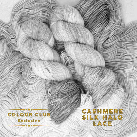 Market Town Yarns Colour Club - Cashmere Silk Halo Lace | Yarn subscription