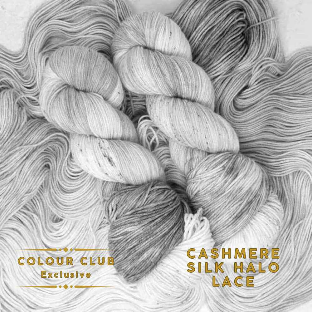 Market Town Yarns Colour Club - Cashmere Silk Halo Lace | Yarn subscription