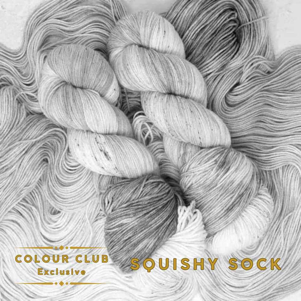 Market Town Yarns Colour Club - Squishy Sock with optional Mini Skein | Yarn Subscription