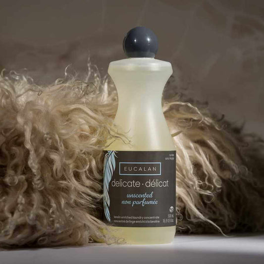 Eucalan No Rinse Delicate Wash - 500ml - Natural (Unscented) | Market Town Yarns