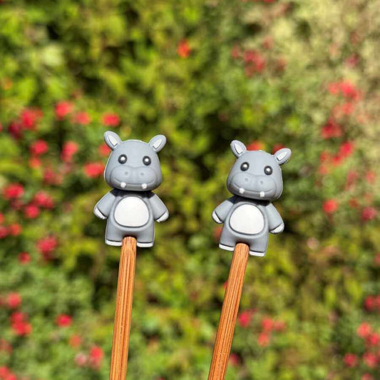 Stitch Stoppers | Needle Point Protectors - Hippos | Market Town Yarns