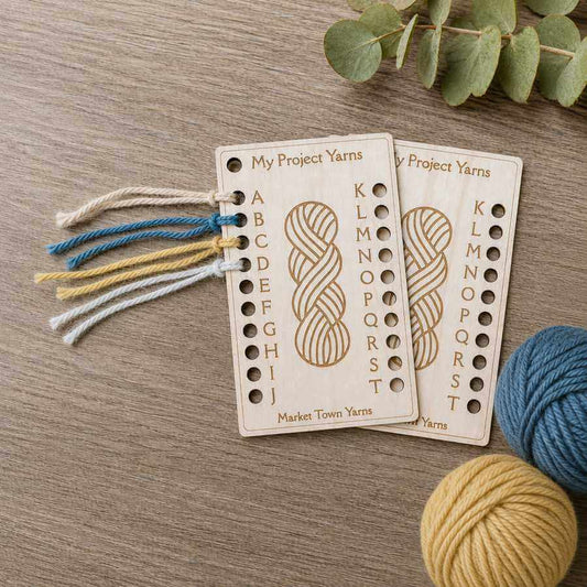 Knitting & Crochet Colour Chart Cards | Market Town Yarns