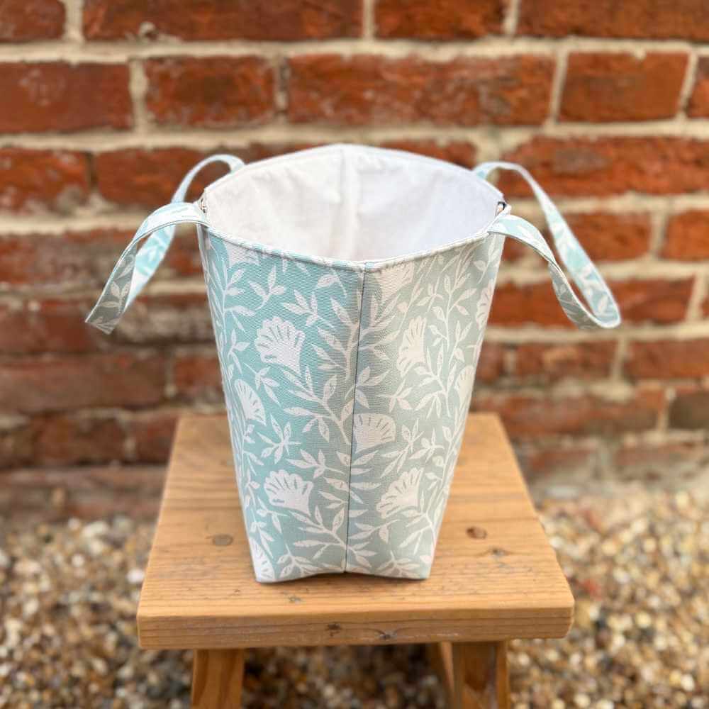 Medium Handmade Artisan Project Bag - Misty Meadow | Market Town Yarns