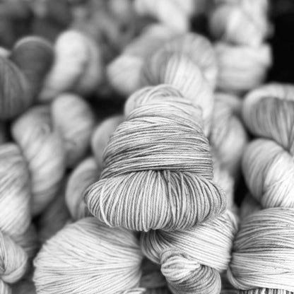 hand dyed mystery yarn skein 25g to 100g unique colourway UK Market Town Yarns lucky dip