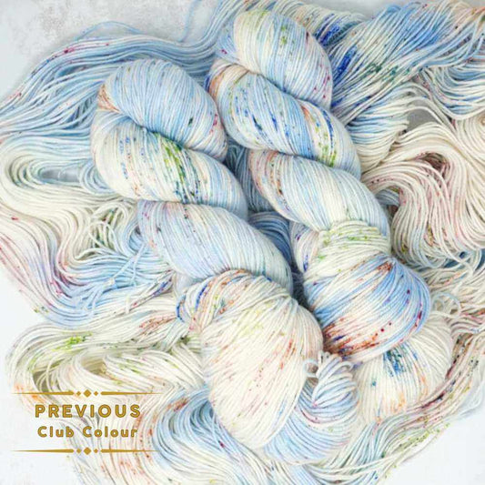Previous exclusive colourway from the Market Town Yarns Colour Club Yarn Subscription