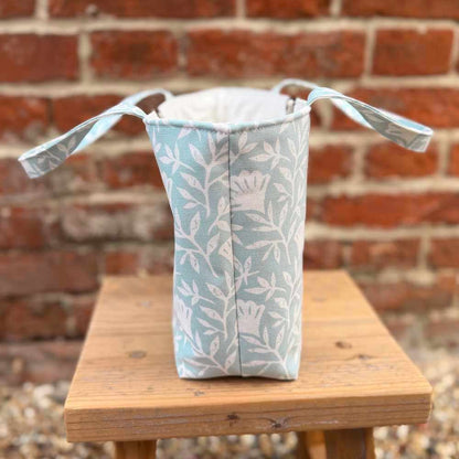 Small Handmade Artisan Project Bag - Misty Meadow | Market Town Yarns