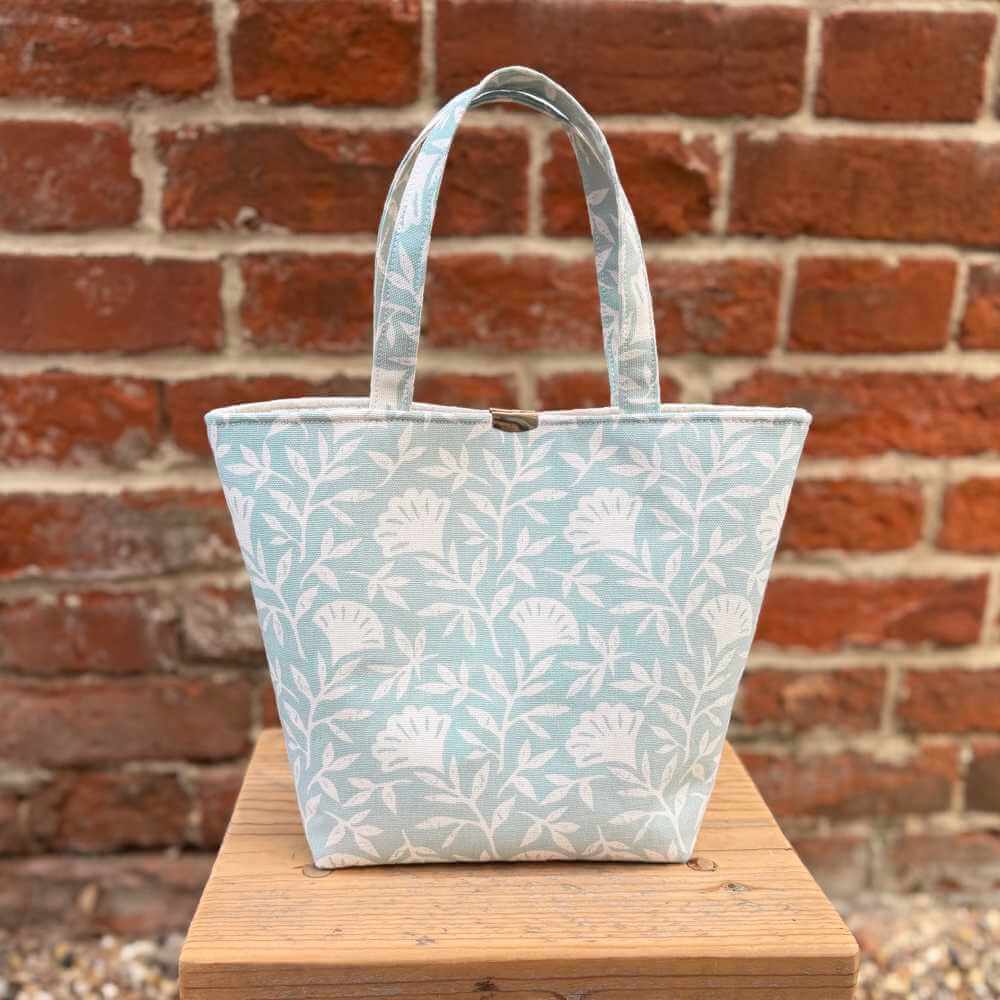 Small Handmade Artisan Project Bag - Misty Meadow | Market Town Yarns