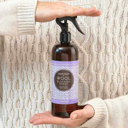 Yarn Food Wool Blocking Spray - 500ml - Lavender | Market Town Yarns