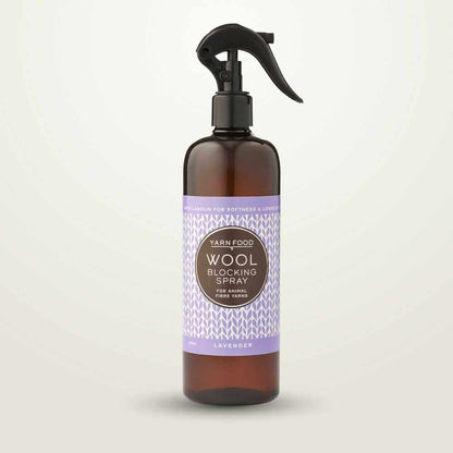 Yarn Food Wool Blocking Spray - 500ml - Lavender | Market Town Yarns