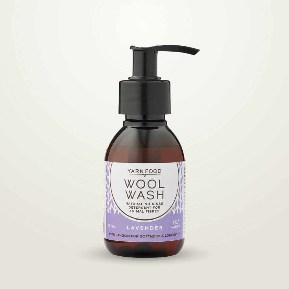Yarn Food Wool Wash Mini - 100ml - Lavender | Market Town Yarns