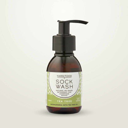 Yarn Food Sock Wash Mini - 100ml - Tea Tree | Market Town Yarns