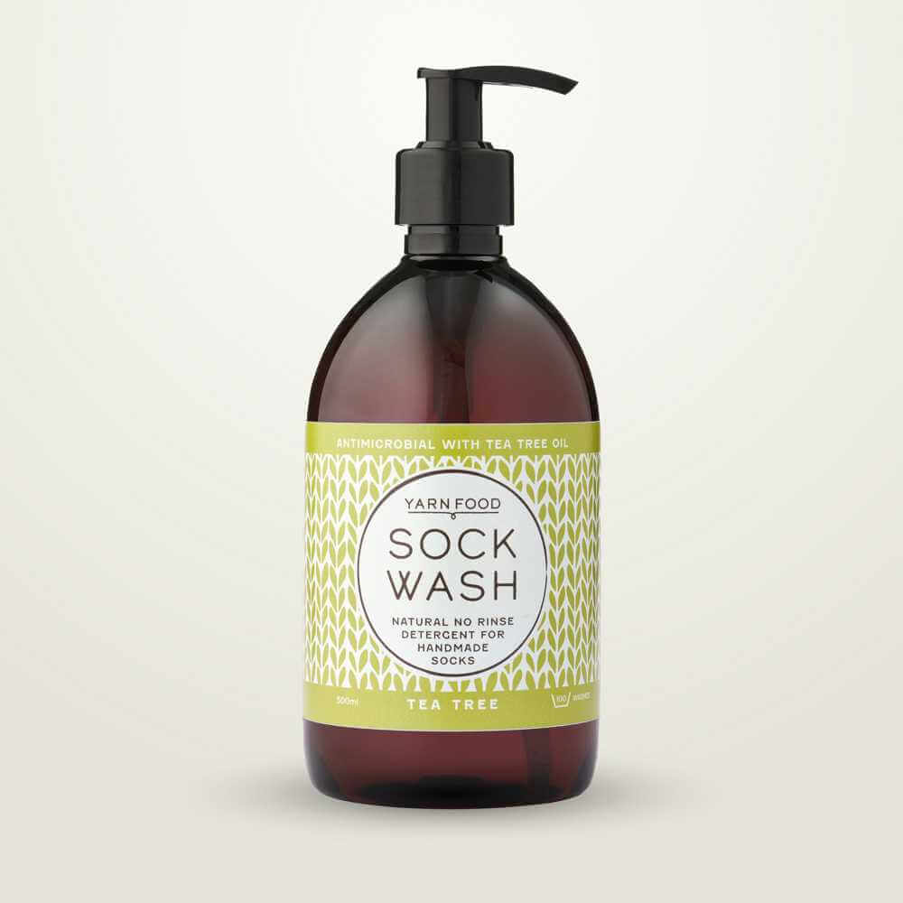 Yarn Food Sock Wash - 500ml - Tea Tree | Market Town Yarns