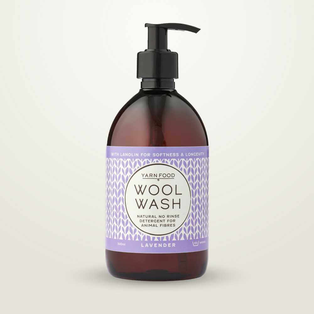Yarn Food Wool Wash - 500ml - Lavender | Market Town Yarns