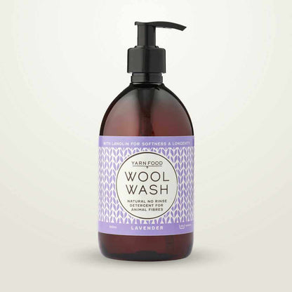 Yarn Food Wool Wash - 500ml - Lavender | Market Town Yarns
