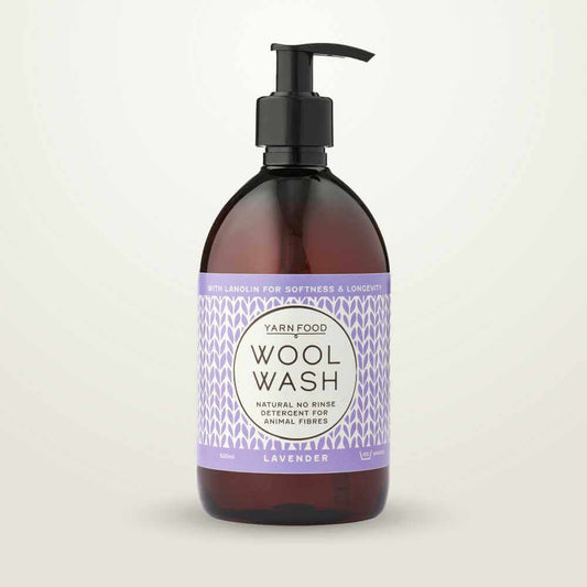 Yarn Food Wool Wash - 500ml - Lavender | Market Town Yarns