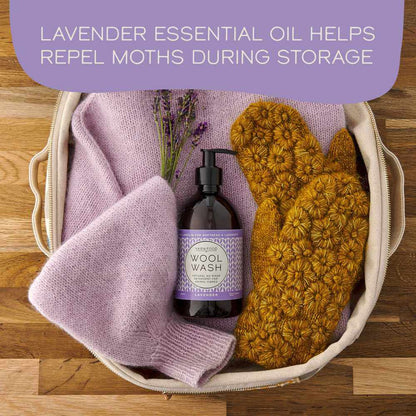 Yarn Food Wool Wash - 500ml - Lavender | Market Town Yarns